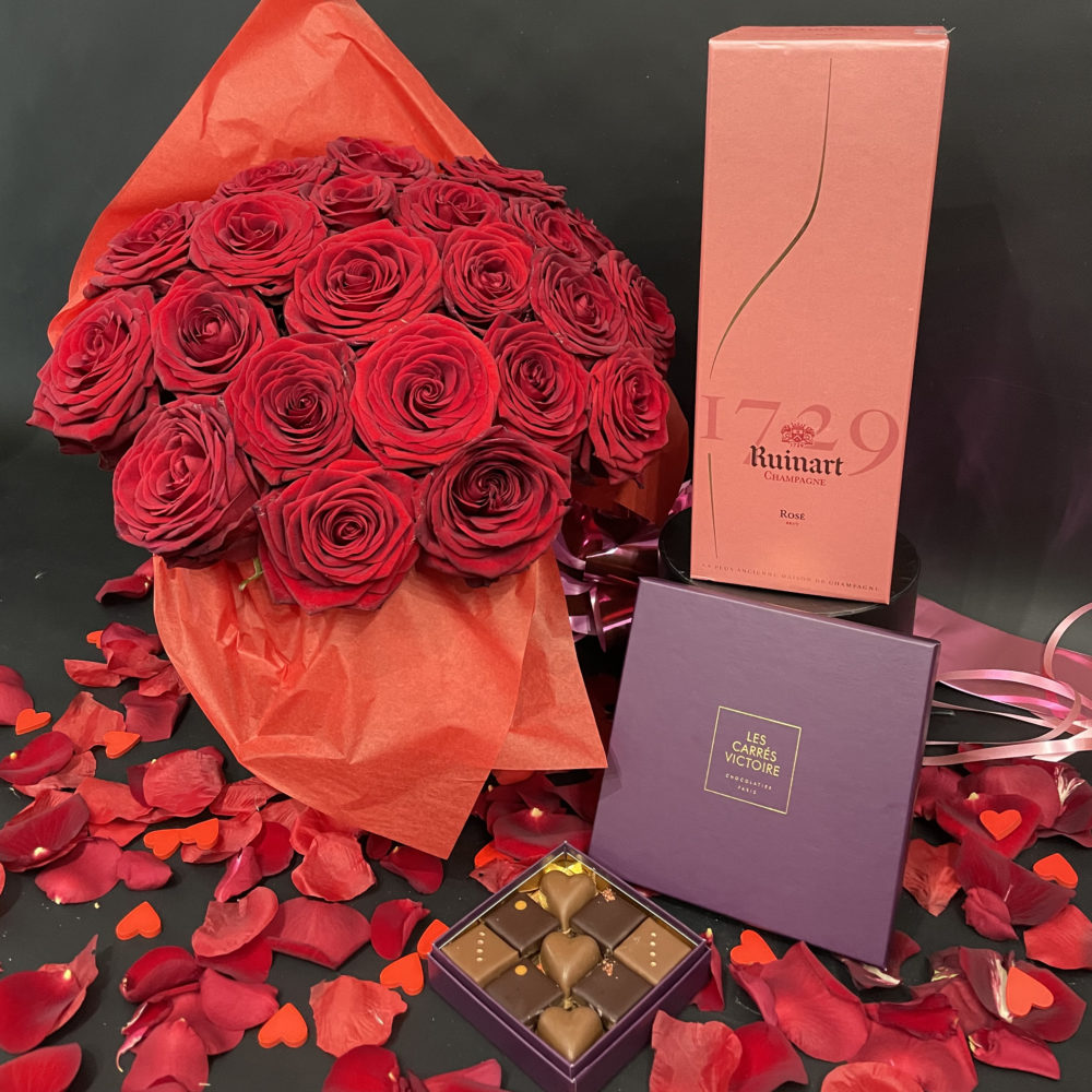 Écrin Saint-Valentin "Rubis"