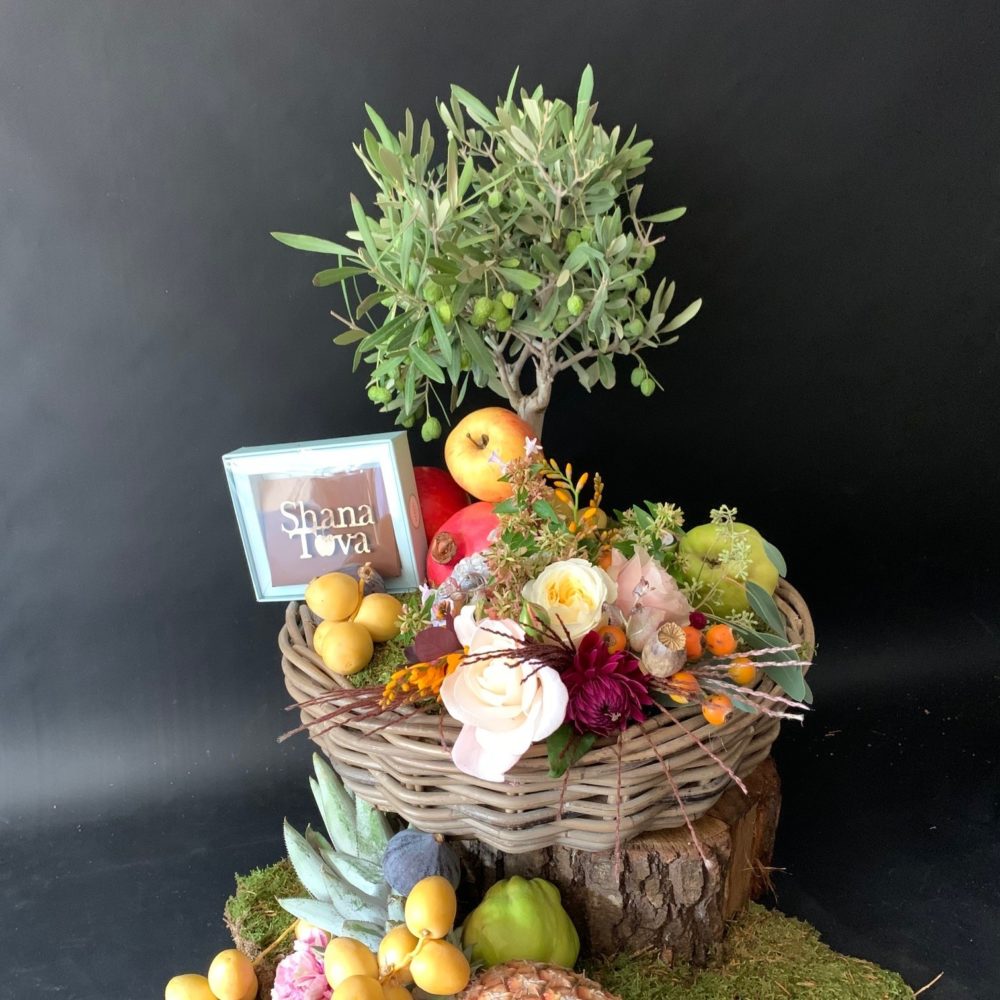 Panier cadeau Chocolaté