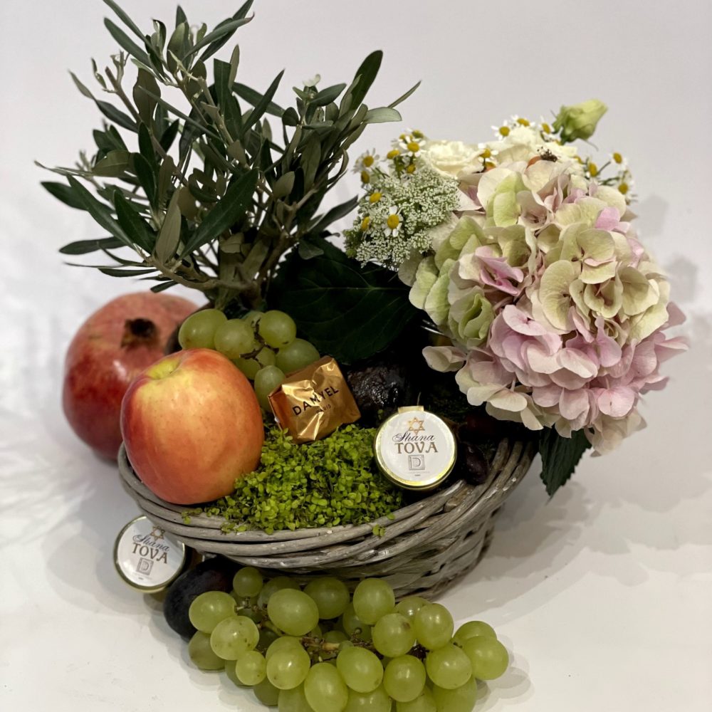 Petit panier cadeau Olivier