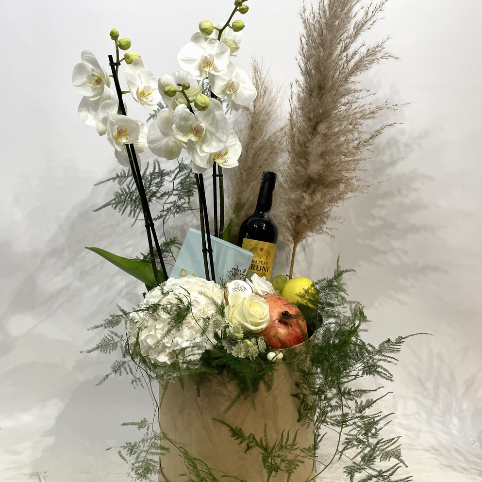 Boite cadeau Orchidée